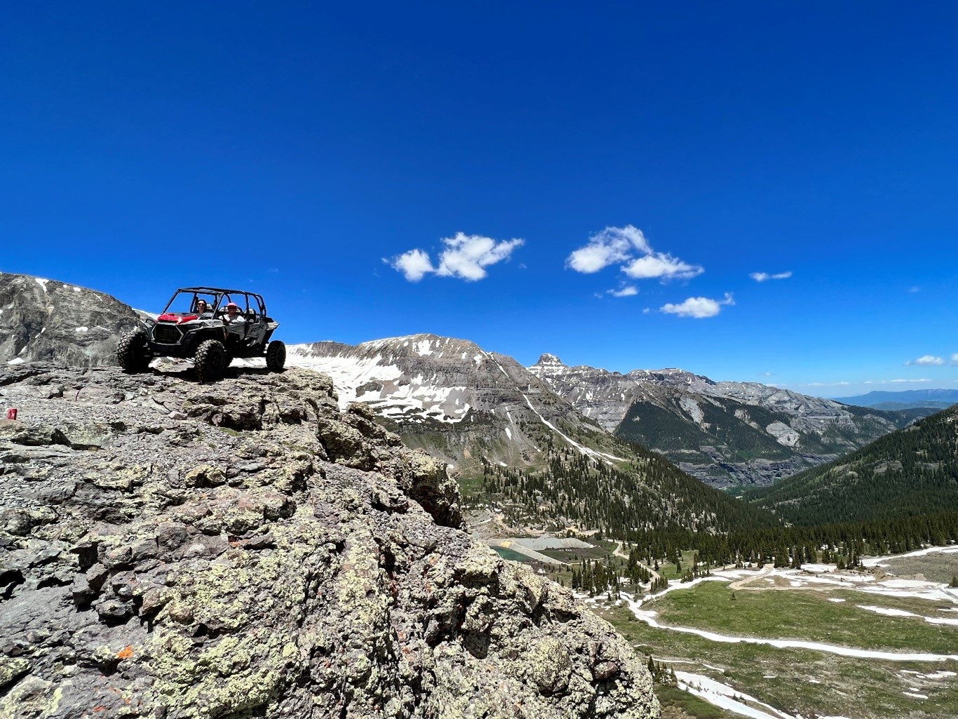 Off-roading in beautiful Ouray, Colorado.