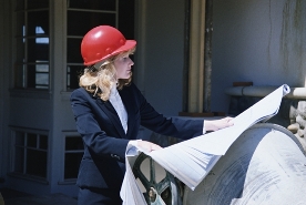 Construction worker on site