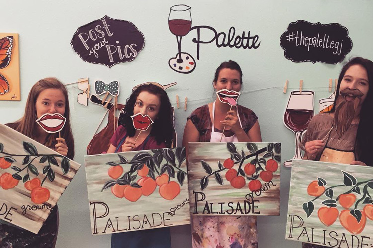 The Palette is where you can go to a paint class with your friends. It is only 5 minutes away from campus. It was founded and is owned by a CMU alumna. 