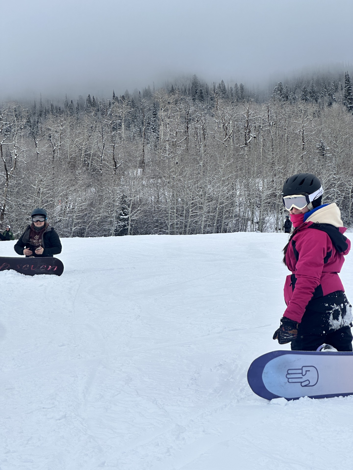 Snowboarding at Powderhorn Mountain Resort