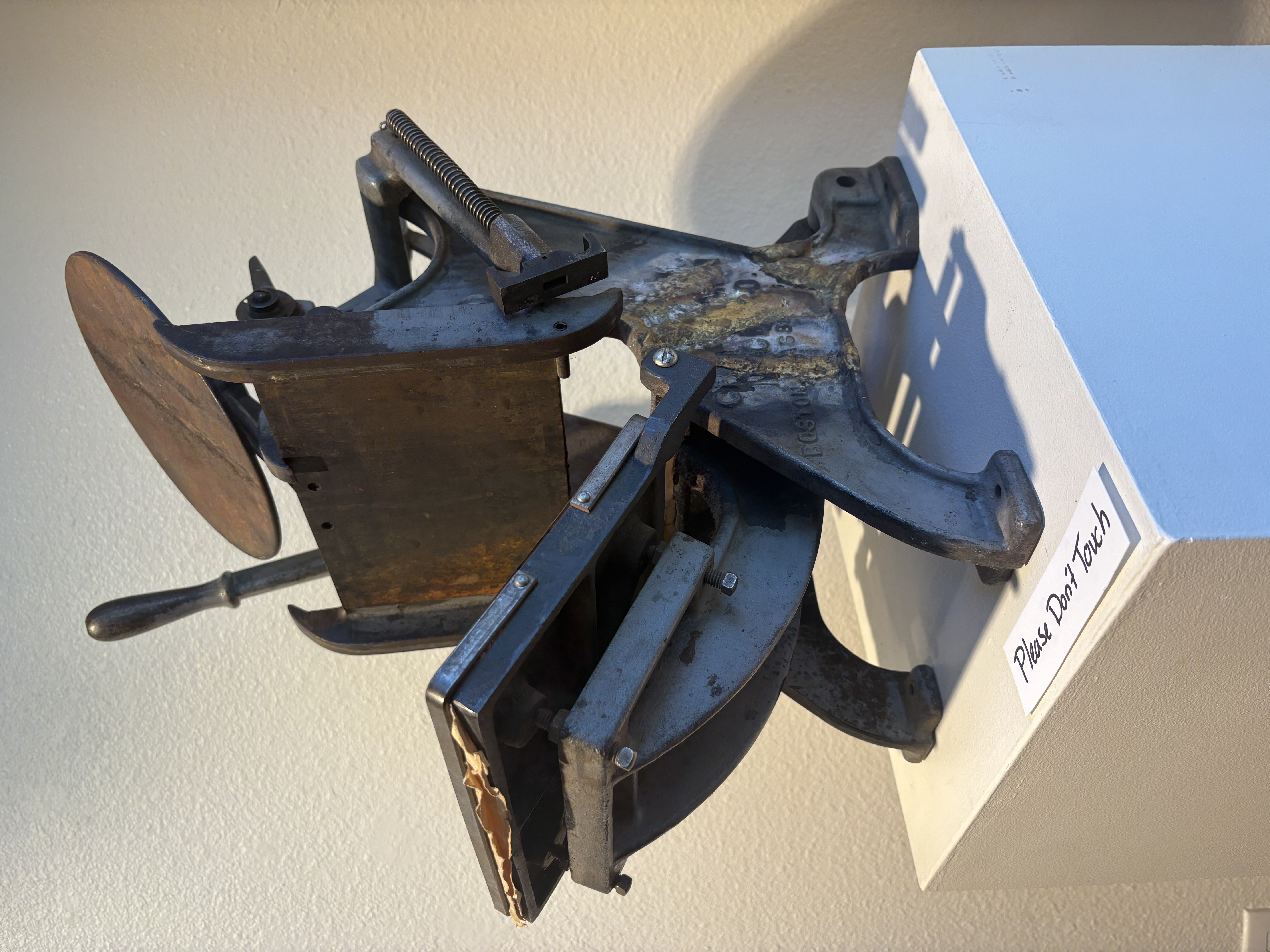 Letterpress machine