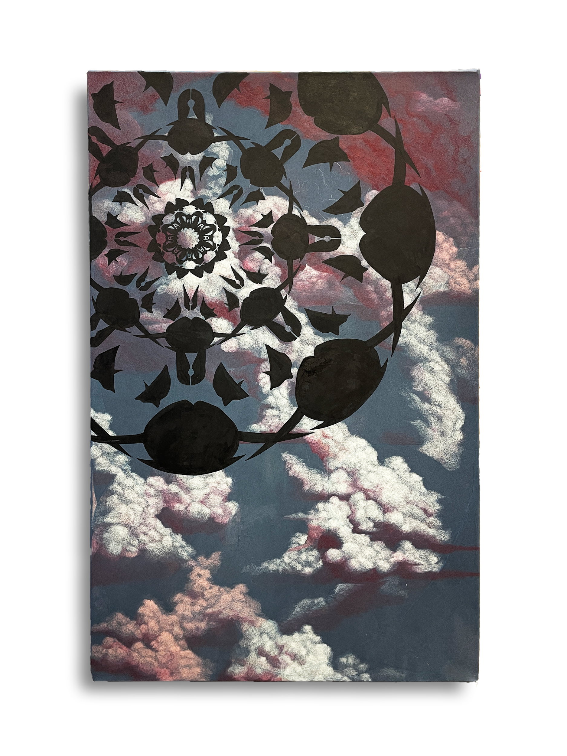 painted abstract clouds