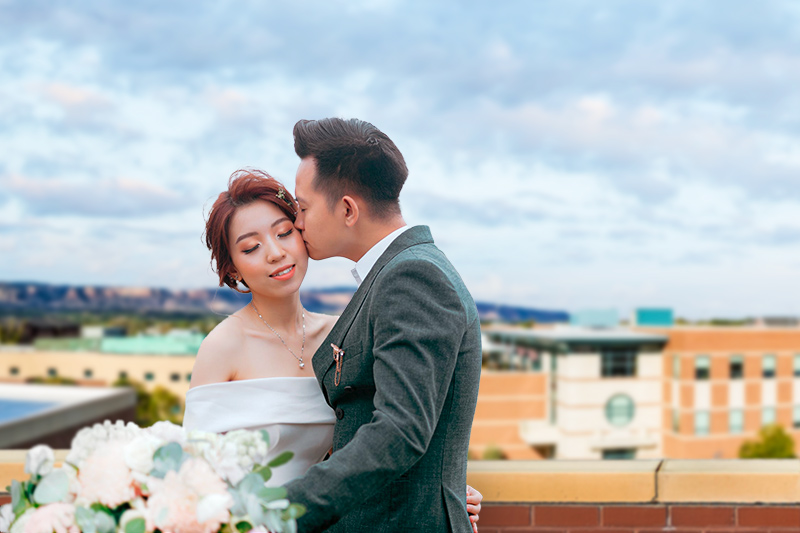 Terrace wedding venue at Colorado Mesa University