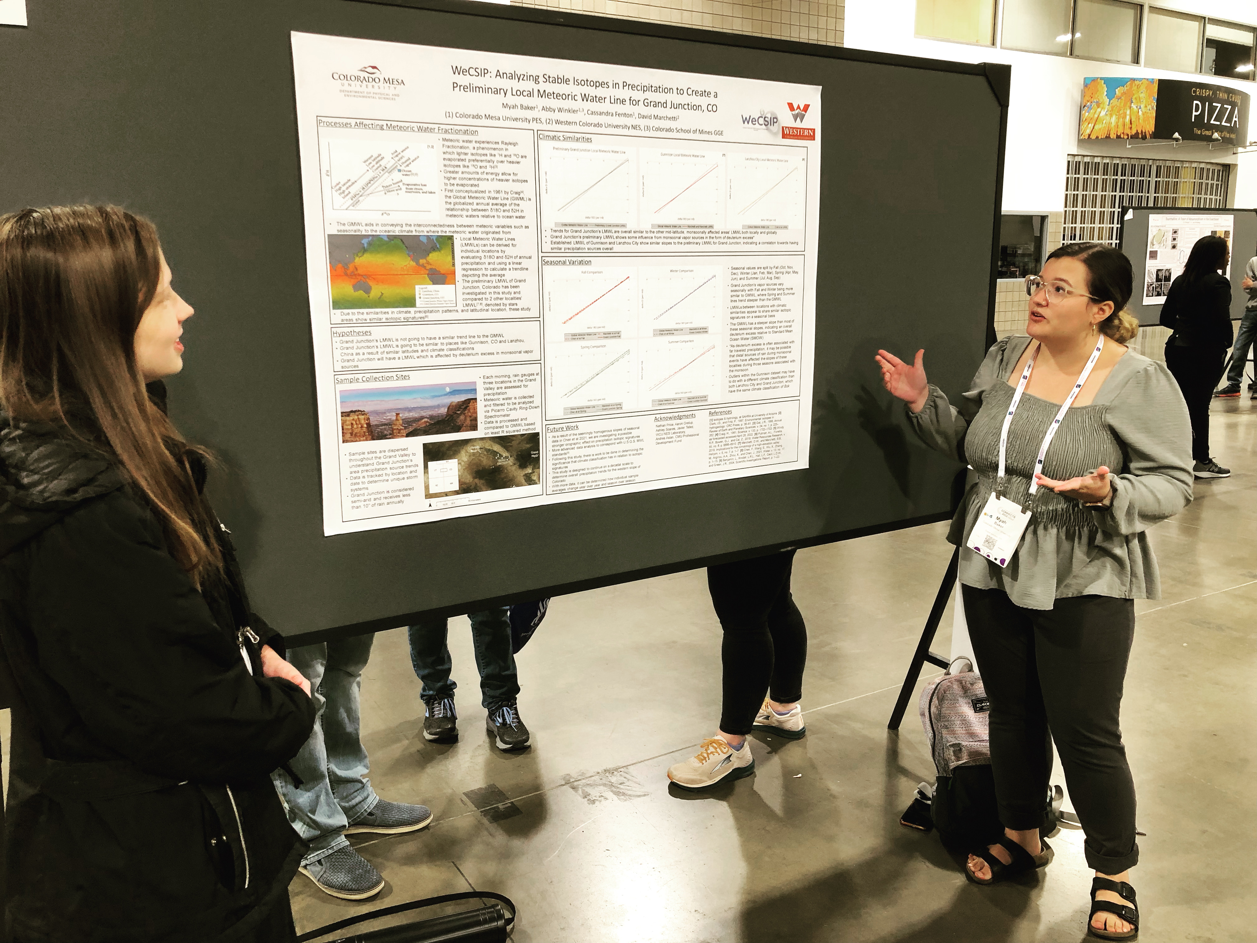 CMU Students presenting at GSA Connects 2022 (Denver)