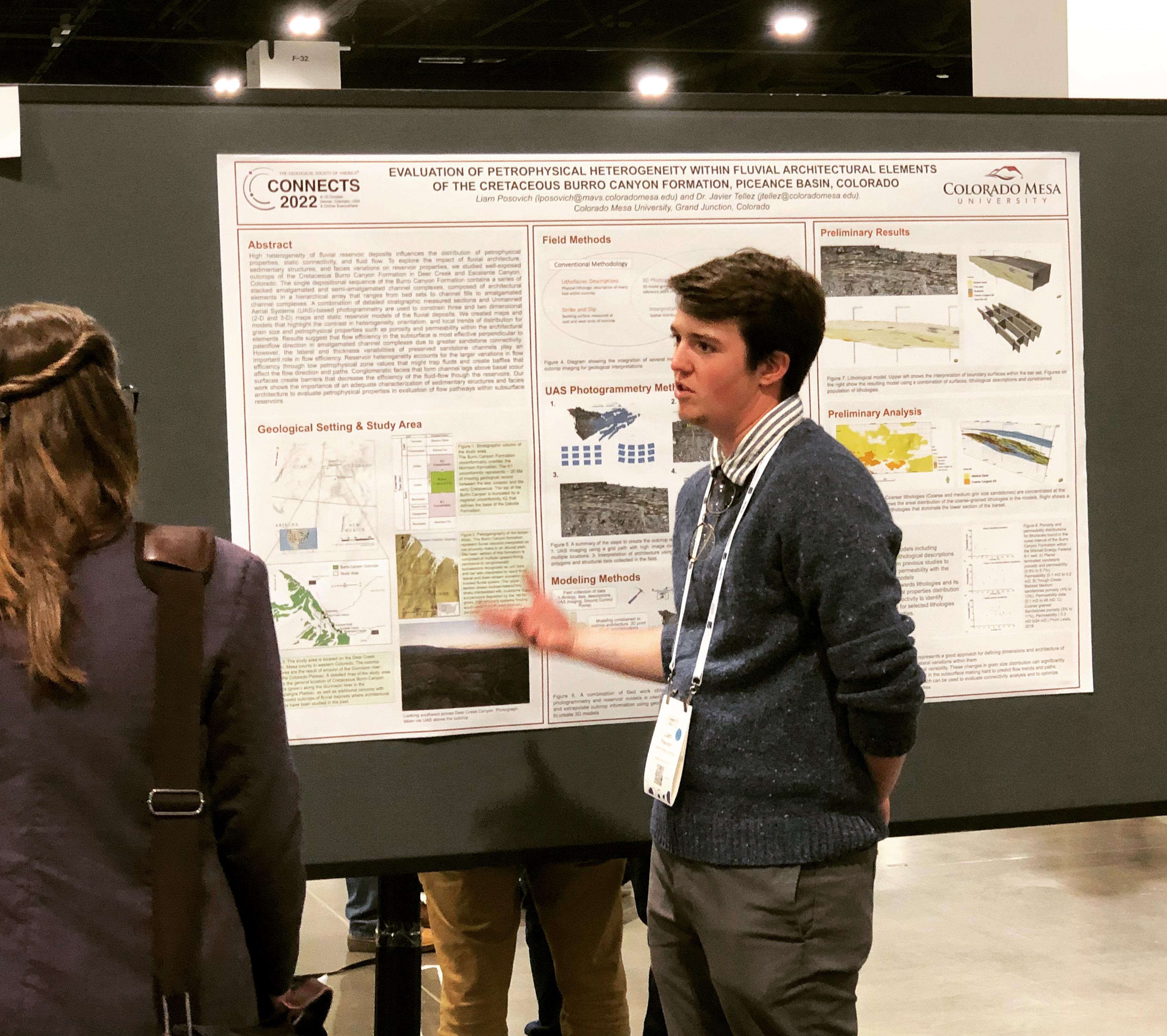 CMU Students presenting at GSA Connects 2022 (Denver)
