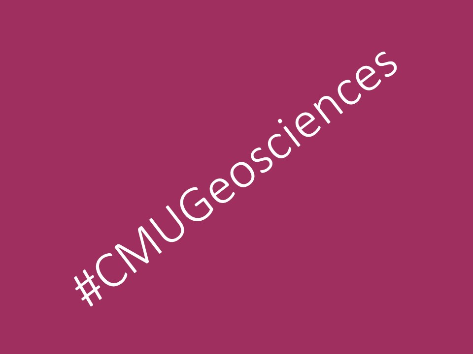 hashtag CMUGeosciences