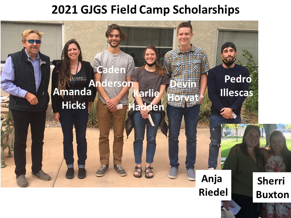 2021 GJGS Field Camp Scholarships