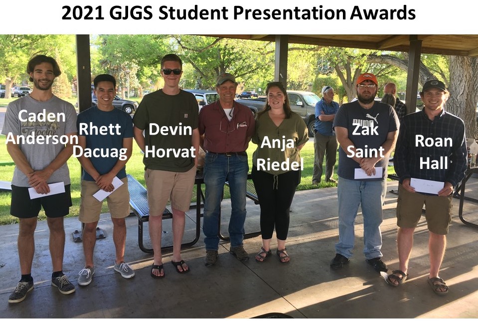2021 GJGS Student Presnetation Awards