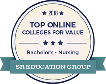 2018 Top Online Colleges for Value - Bachelor's - Nursing SR Education Group 