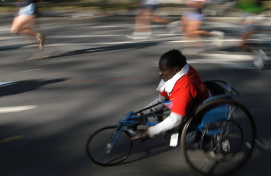 Wheelchair Racer