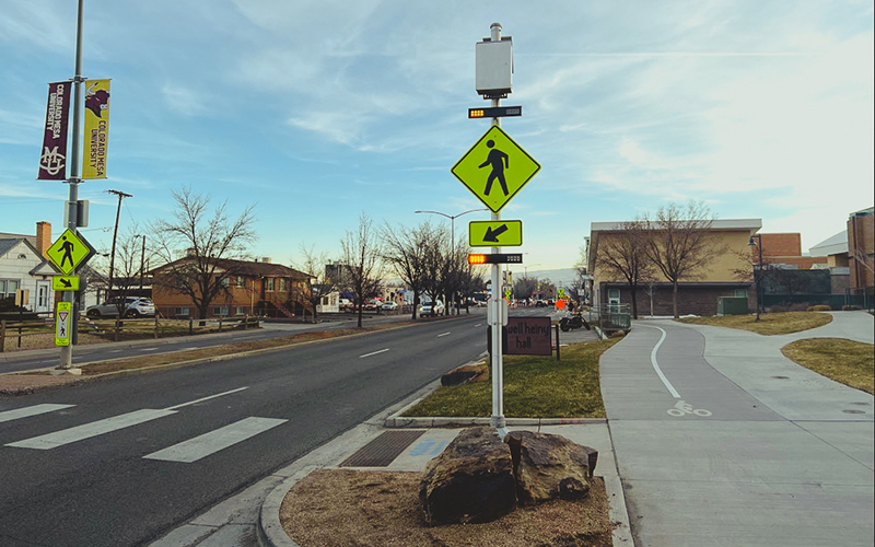 The City of Grand Junction and CMU Collaborate on 12th Street Pedestrian Safety Improvements