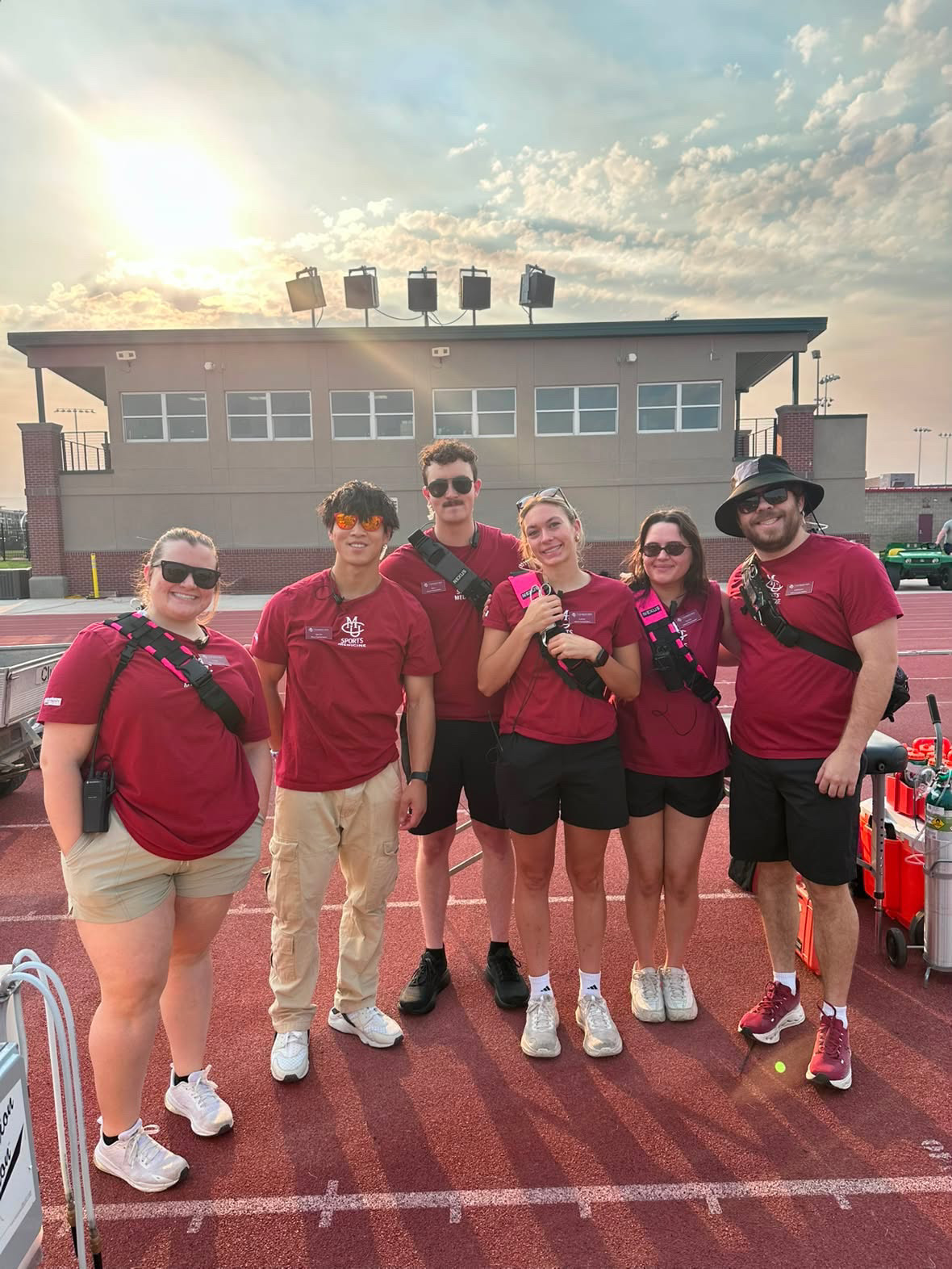 CMU Athletic Training Graduate Students Gain Hands-On Experience Through Clinical Rotations