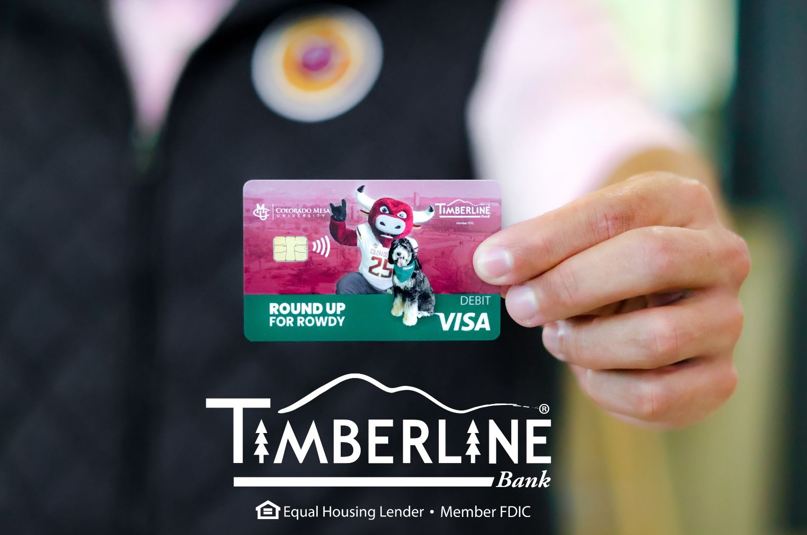 Colorado Mesa University and Timberline Bank Launch Round-Up for Rowdy Program to Support Student Scholarships  