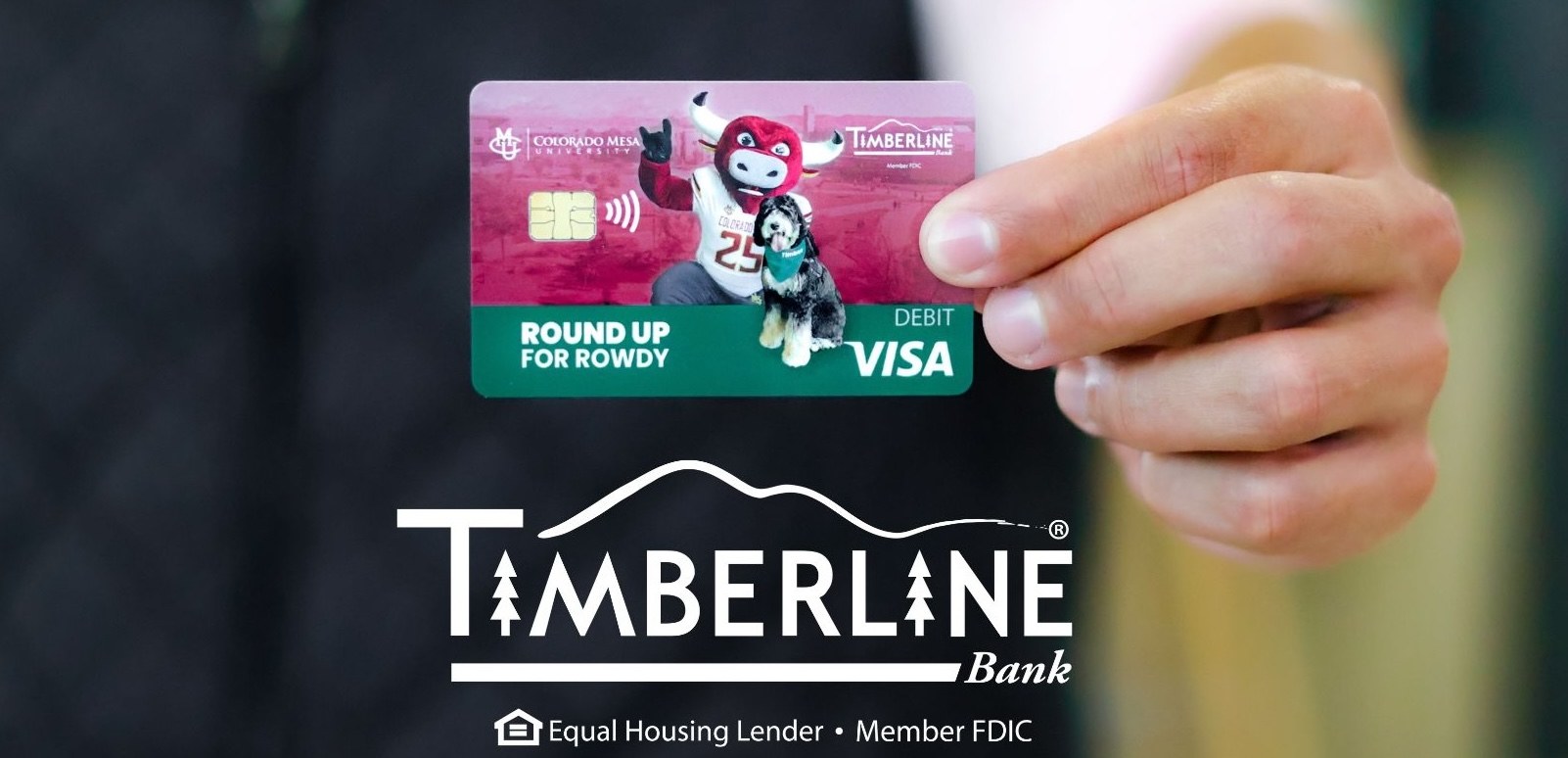 Colorado Mesa University and Timberline Bank Launch Round-Up for Rowdy Program to Support Student Scholarships  