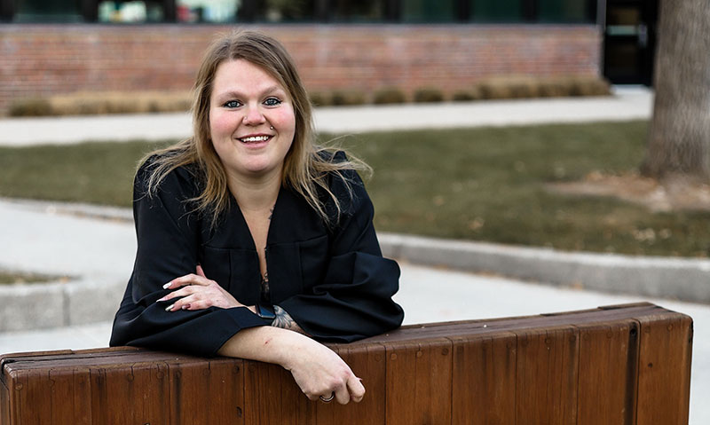 Persistence Pays Off For Recent CMU Graduate Sarah Stevens 
