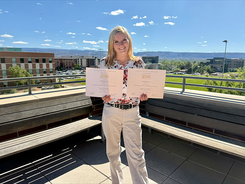 CMU Mass Communication Graduate Wins Two Heartland Emmy Awards 