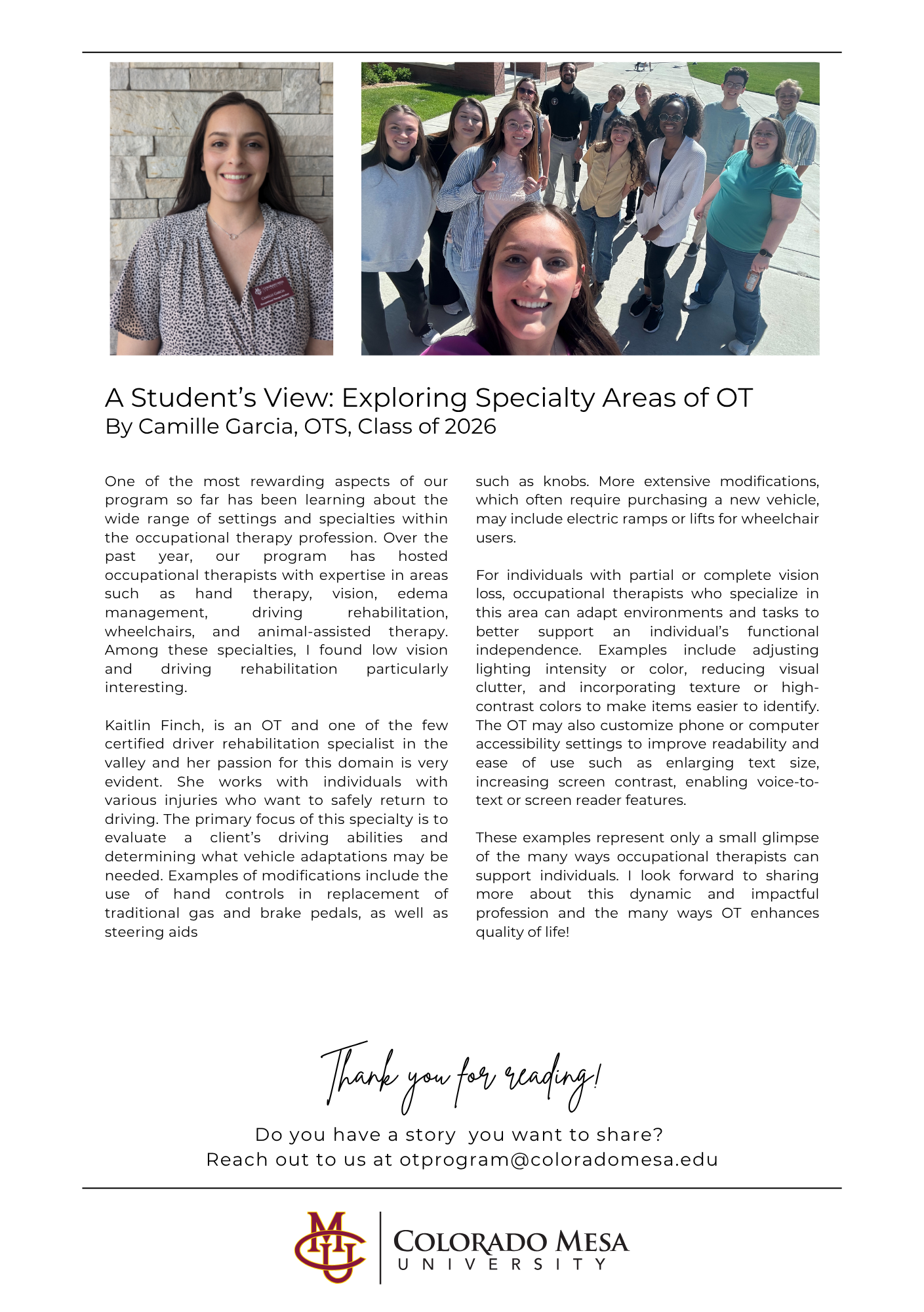Mav Spotlight Newsletter Jan 2026, Page 4