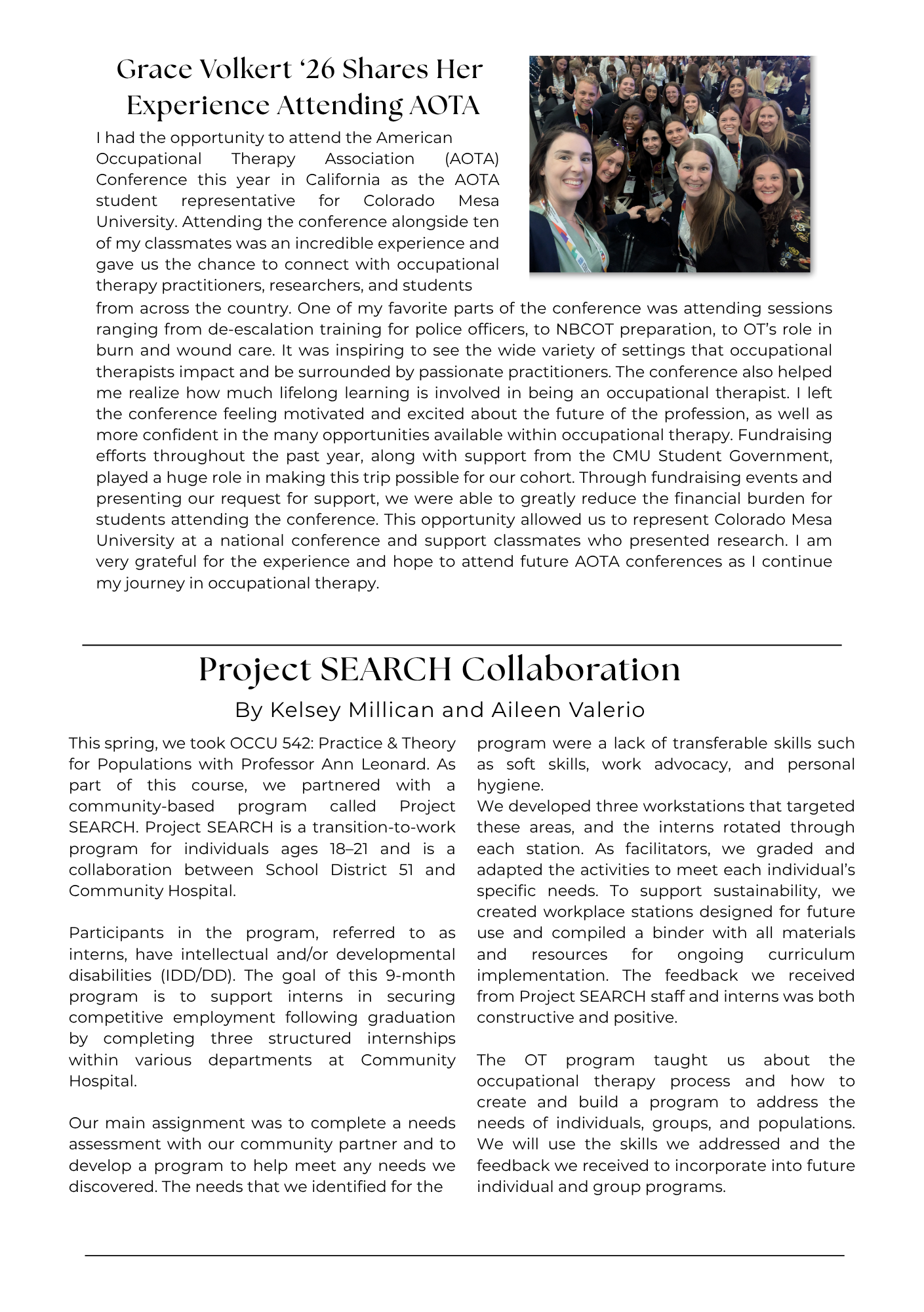 Mav Spotlight Newsletter July 2026, Page 2