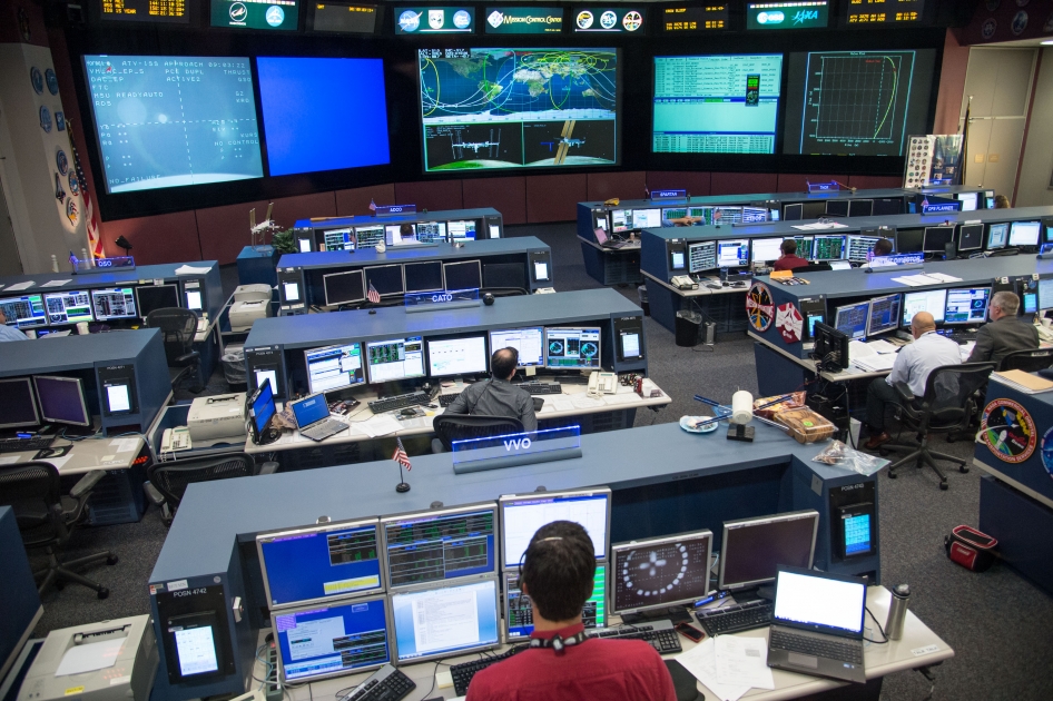 Mission control at NASA