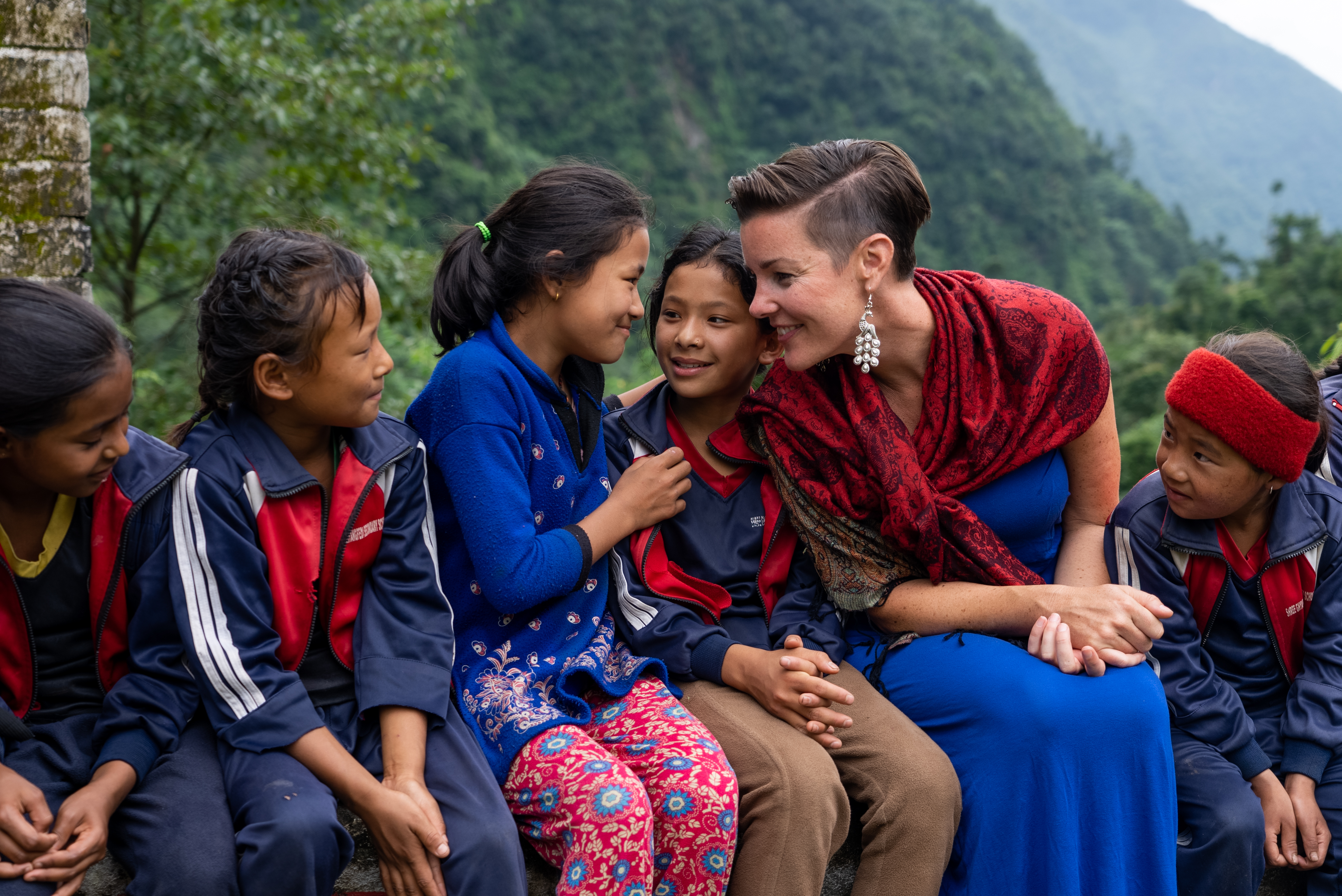 Working with orphans in Nepal