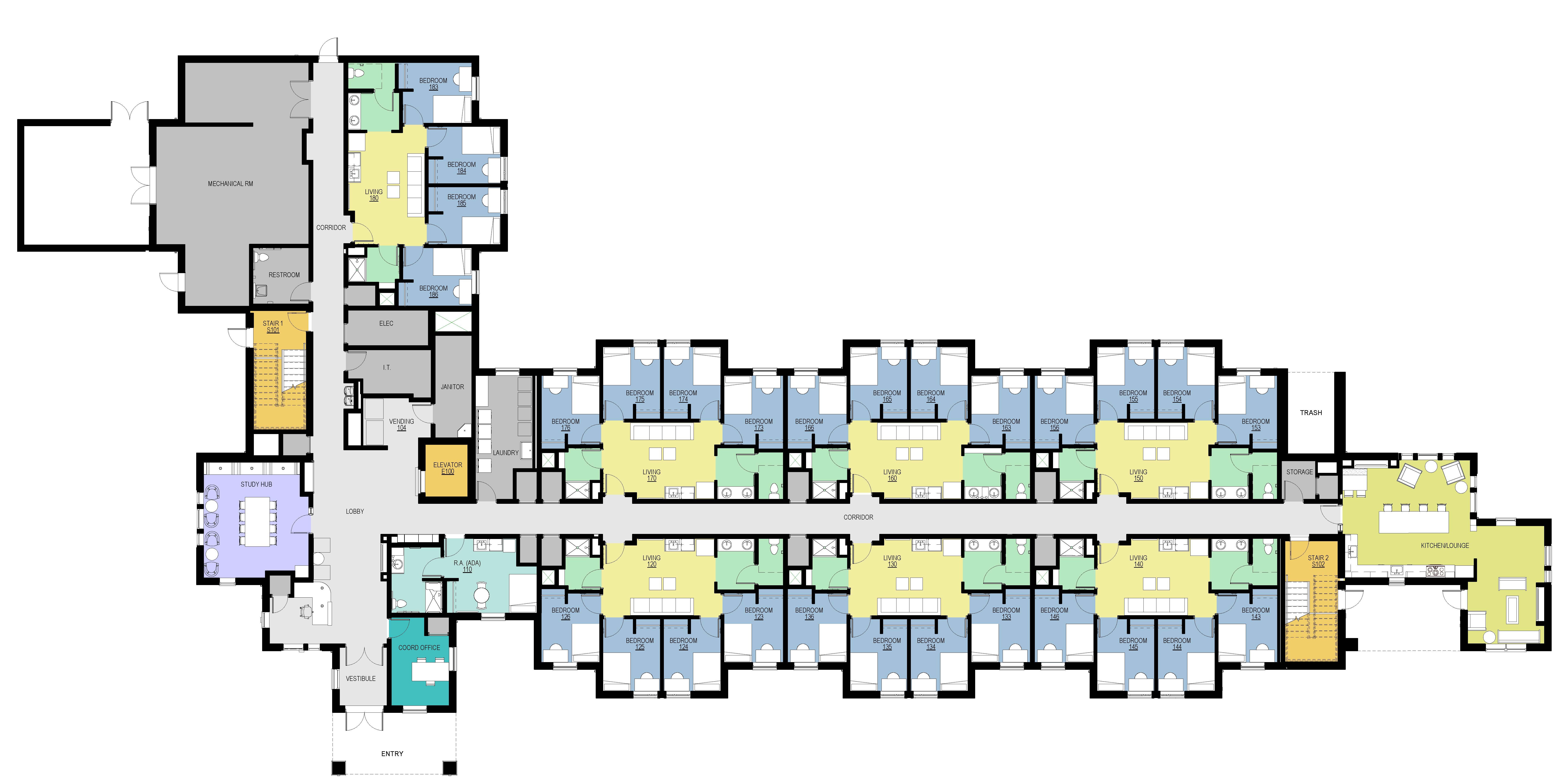 Aspen Apartments First Floor