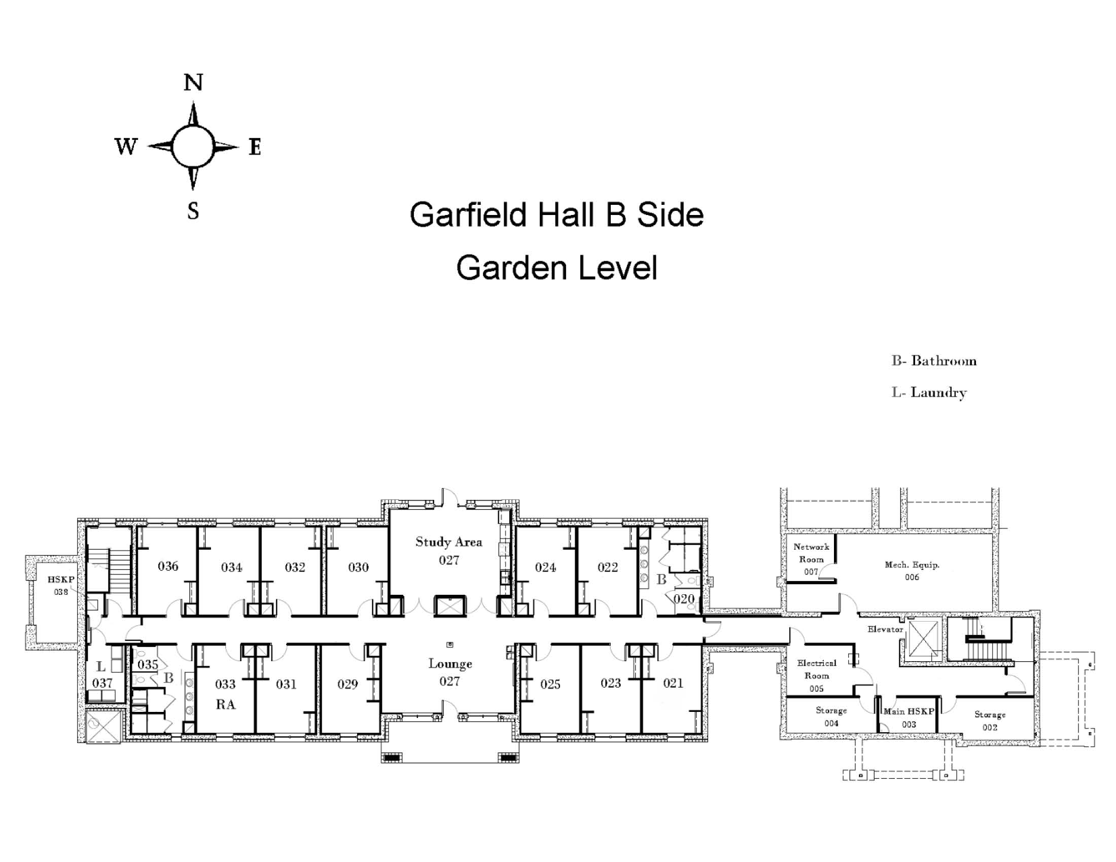 Garfield Garden Level