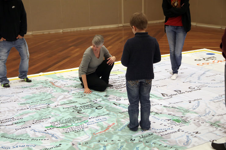 giant map