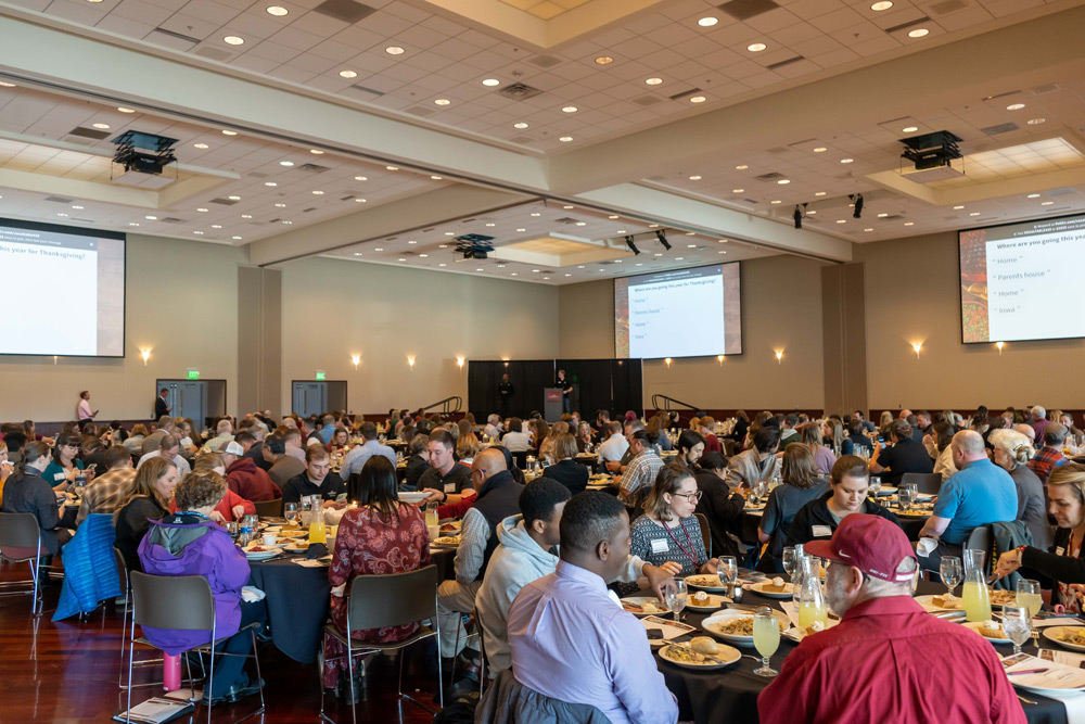 Attendees at the Forming the Future Feast
