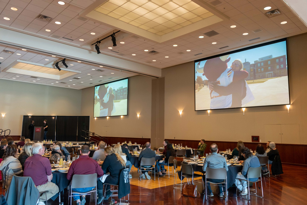 Viewing the "Campus of Love" video