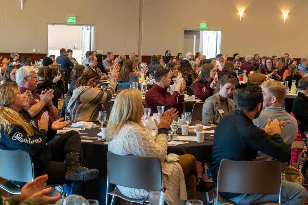 Round of applause for our amazing students