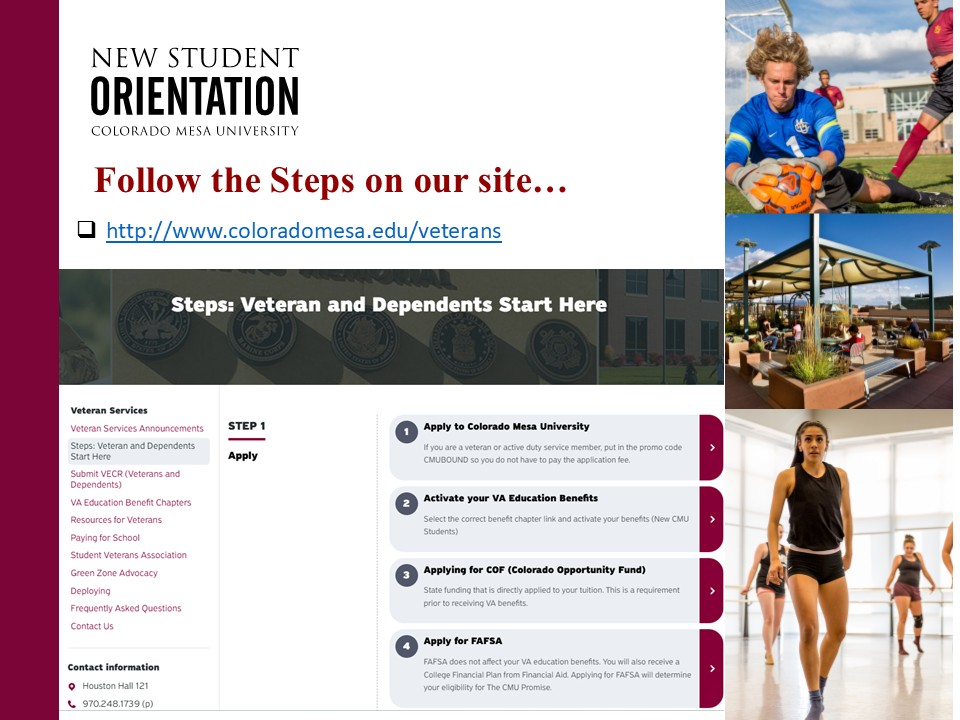 Follow the steps