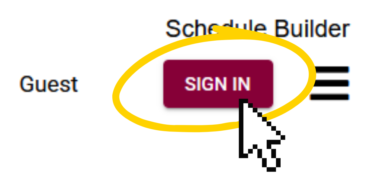 Schedule Builder Step Two